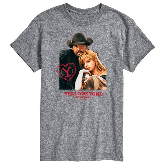 Yellowstone - Rip And Beth Montana Valentine - Men's Short Sleeve Graphic T-Shirt