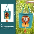 thumbnail image 4 of OULII Lightweight Sky Blue Canvas Pet Travel Carrier with Breathable Design for Cats, 4 of 8
