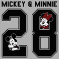 thumbnail image 2 of Boy's Mickey & Friends Mickey & Minnie Jersey  Graphic Tee Athletic Heather Large, 2 of 5