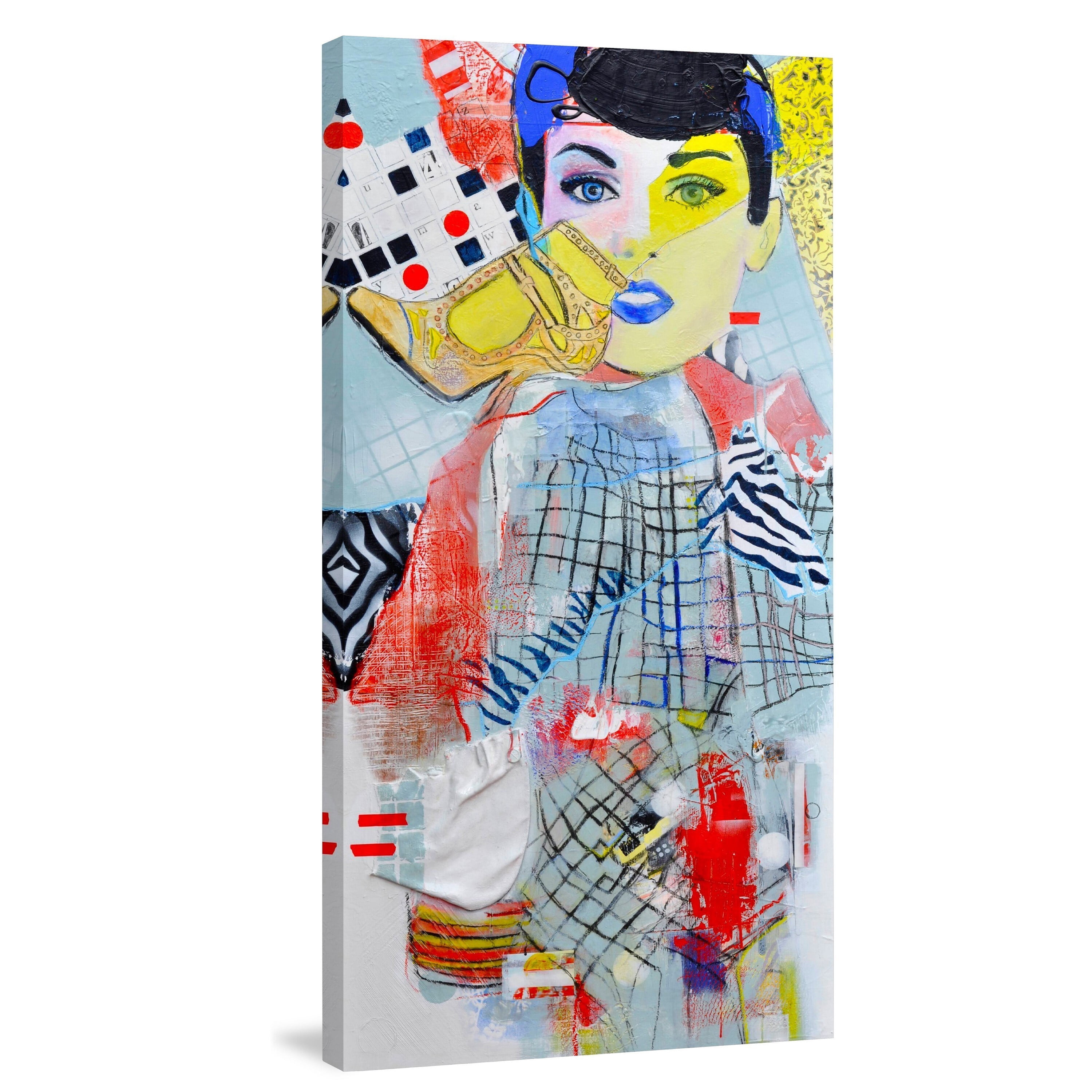 Marmont Hill ''Wax Doll'' Painting Print on Wrapped Canvas