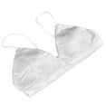 thumbnail image 3 of Sujetador sin aros,Bralette triangular de satén para mujer, sujetador transpirable, rendimiento inigualable, 3 of 9
