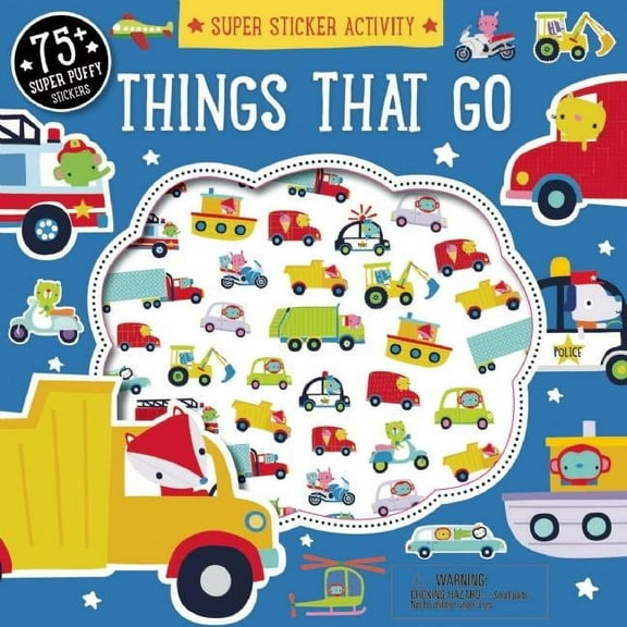Super Sticker Activity: Super Sticker Activity: Things that Go (Paperback)