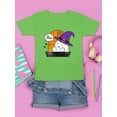 thumbnail image 3 of Cute Sleepy Ghost. T-Shirt Juniors -Image by Shutterstock,  x-Large, 3 of 4