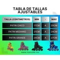 thumbnail image 5 of Patines En Línea Ajustables Speed Negro Total, 5 of 5