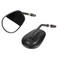 thumbnail image 4 of Motorcycle Rearview Mirror,2PCS Motorcycle Motorbike Modified Oval Rearview Mirror Reflective Rear View Side Mirrors, 4 of 8