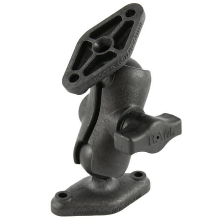 - RAM MOUNT COMPOSITE SHORT SOCKET ARM W/ 2 DIAMOND BASES