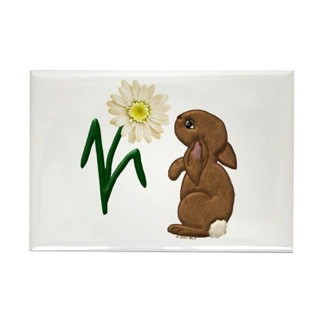 CafePress - Spring Bunny - Rectangle Magnet, 2"x3" Refrigerator Magnet
