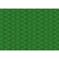 thumbnail image 1 of Ahgly Company Indoor Rectangle Patterned Green Area Rugs, 2' x 5', 1 of 6