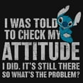 thumbnail image 2 of Girls Lilo & Stitch Attitude Check T Shirt, 2 of 4