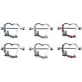 thumbnail image 1 of SURJDE 3 Pairs Charming Shiny Delicate Rhinestone Nipples Studs Nipples Rings Papilla Rings, 1 of 7