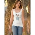 thumbnail image 2 of Hello Sailor Dalmatian Tank Women -Image by Shutterstock, Female Small, 2 of 4