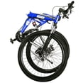 thumbnail image 3 of Bicicleta Montaña R26 Suspension CENTURFIT 21 Velocidades Plegable Azul, 3 of 5