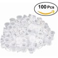 thumbnail image 4 of HUGFEGWE Dynamic Ink,100Pcs/Set Ink, Disposable Plastic Microblading Pigment Holder Supplies Ink Cups with Base(L) CJ25311-2159, 4 of 9