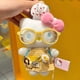 thumbnail image 1 of hello Cartoon Red Glasses Apron Keychain Plush Toy Backpack Doll Plush Keychain for Women Style 12, 1 of 1