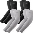 thumbnail image 1 of Manguitos YQXCC, con protección solar UV y refrigeración, para deportes, 4 pares, 1 of 6