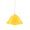 Yellow, variant on Modern Shaped Ceiling Lamp, Hanging Light Without Pear For Room Green