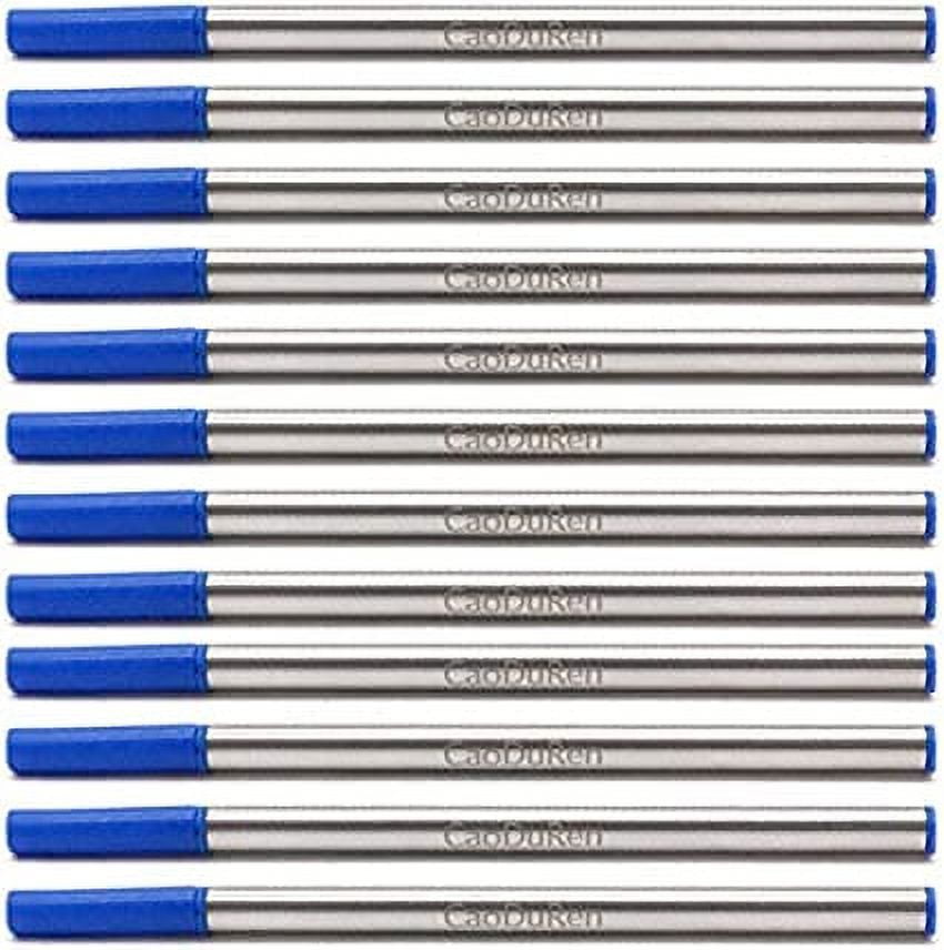 L 109mm 0.7 mm Tip Rollerball Pen Refills Ballpen for Waterman S0112670 German Ink 54090 540951
