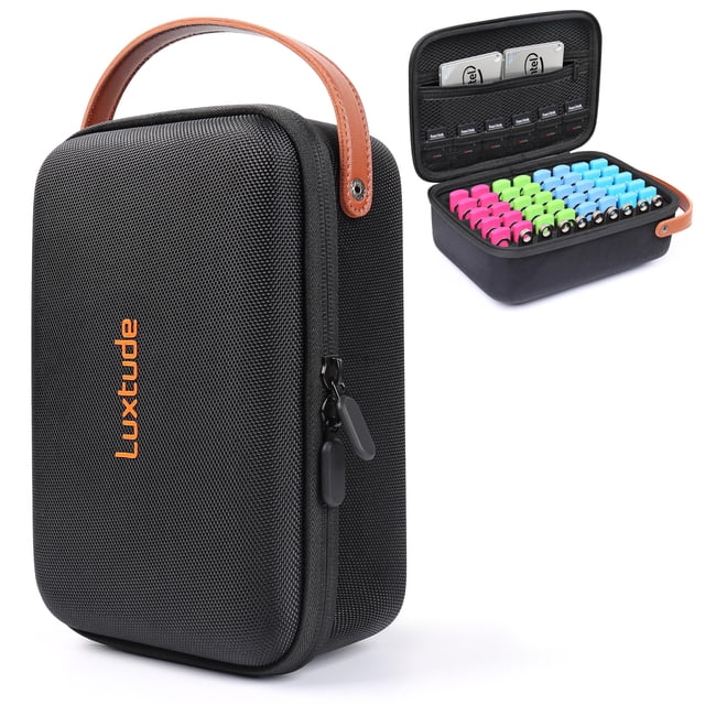 Funda para memoria USB Luxtude de 61 ranuras, color gris