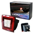 thumbnail image 1 of iJDMTOY 72-002-Red Clear Lens Bumper Fog Light Kit for 2009-19 Nissan 370Z &amp; 2013-17 Juke Nismo, Powered by Red Brake/Rear Fog &amp; White LED as Backup Reverse Lamp, 1 of 9