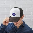 thumbnail image 5 of CafePress - NASA Logo - Adjustable Unisex Printed Trucker Hat with Mesh Back, 5 of 8