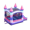 thumbnail image 4 of Pogo Crossover Inflatable Bounce House with Water Slide and Blower, Deluxe Pink, 4 of 6