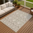 thumbnail image 3 of Addison Rugs Chantille Indoor/Outdoor Traditional Global Beige Machine Washable Rectangle Rug, 10' x 14', 3 of 8