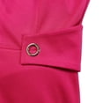 thumbnail image 4 of Women's Casual Cap Sleeve Pleated Long Midi Dress Loose Beach A line Flowy Dress, 4 of 8