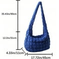 thumbnail image 6 of Women's Quilted Tote Bags Oversized Padded Shoulder Bag Large Hobo Purse, 6 of 6