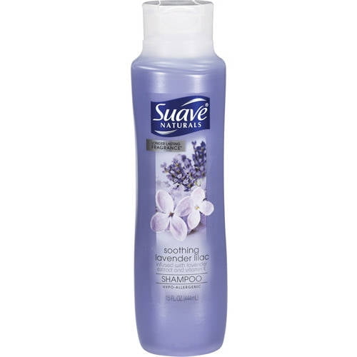 Suave Naturals Soothing Lavender Lilac Shampoo, 15 oz
