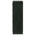 thumbnail image 5 of Cavelle 5-drawer Chest of Drawers Black, 5 of 13
