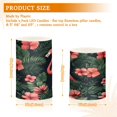 thumbnail image 6 of Yayeee Flameless Candles with Remote Flickering Battery Operated Multi Color Changing, Red Flamingo Pattern, 6 of 7