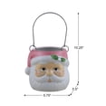 thumbnail image 4 of 5" Nostalgic Ceramic Container - Pink Santa Claus, 4 of 5
