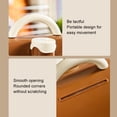 thumbnail image 3 of tamizeot House Shaped Piggy Bank DIY Savings Can Lock Small At Any Time. Handheld Has coffee, 3 of 6