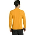 thumbnail image 2 of Port & Company Long Sleeve Performance Blend Tee-XL (Gold), 2 of 6