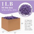 thumbnail image 2 of 1LB Iridescent Crinkle Cut Paper Shred Filler for Gift Box Bag and Basket On Holidays(Diamond White), 2 of 10