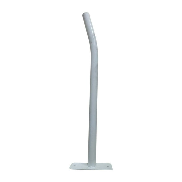 koolsoo Wall Mount Exercise Ball Holder Fitness Ball Wall Rack for Cleaning Supplies 1PC White