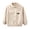 Khaki, variant on Toddler Kids Fleece Jackets 4-8Y Boys Girls Zipper Stand Collar Outerwear Thick Jacket Fall Winter Warm Coats Tops