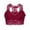 Wine, variant on Atogsazn Plus Size Bralettes for Women Lace Lingerie Full Coverage Bar V Neck Tank Top Underwear Hot Pink S
