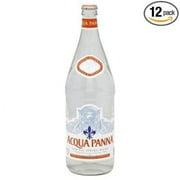 Aqua Panna Spring Water, 1 Liter (12 Glass Bottles)