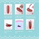 thumbnail image 3 of Nail Art, cristales, sinfonía, uñas con parte trasera plana, diamantes de imitación, brillantes, decoraciones, gemas, accesorios, 12 cuadrículas, 1 caja, 3 of 5