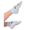 thumbnail image 2 of Footsis Non Slip Grip Socks for Yoga, Pilates, Barre, Home, Hospital ,Mommy and Me classes "Giraffe", 2 of 5