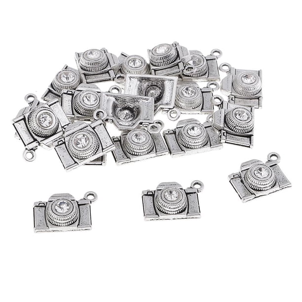 20x Colgantes de Accesorios de Collar de de Joyería de Aleación de Bricolaje con Sunnimix Dijes de joyería