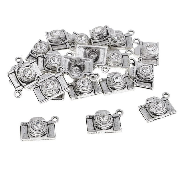 20x Colgantes de Accesorios de Collar de de Joyería de Aleación de Bricolaje con SM SunniMix Dijes de joyería