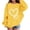 Yellow, variant on GiLiling Girls Preppy Heart Sweatshirt, Cute Oversized Pullover, Kids Valentine's Day Graphic Crewneck Athletic Sweater with Pocket (Navy, 13-14 Years)