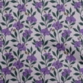 thumbnail image 1 of oneOone Cotton Flex Purple Fabric Floral Retro Fabric For Sewing Printed Craft Fabric By The Yard 40 Inch Wide, 1 of 5