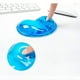 thumbnail image 3 of Fashion Heart Silicona Mouse Pad Clear Wristband Pad para computadora de escritorio Mousepad Teclado Cojín de soporte Cojín de muñeca Reposa (Azul), 3 of 5
