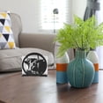 thumbnail image 4 of Portarrollos de papel higiénico de pie con diseño de vaca, moderno servilletero de metal para cocina, mesa de comedor, dispensador de pañuelos decorativo para baño y sala de estar, 4 of 7