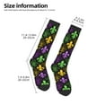 thumbnail image 5 of Balery Mardi Gras1 Fun Novelty Socks Men'S Women'S Crew Socks Funny Crazy Novelty Socks Quirky And Cool Socks, 5 of 9