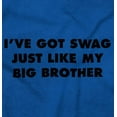 thumbnail image 2 of Got Swag Like My Brother Funny Bodysuit Jumper Boys Infant Baby Brisco Brands 12M, 2 of 6