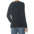 thumbnail image 2 of INC $90 Womens New 1152 Black Embellished Long Sleeve Crew Neck Sweater XL B+B, 2 of 2